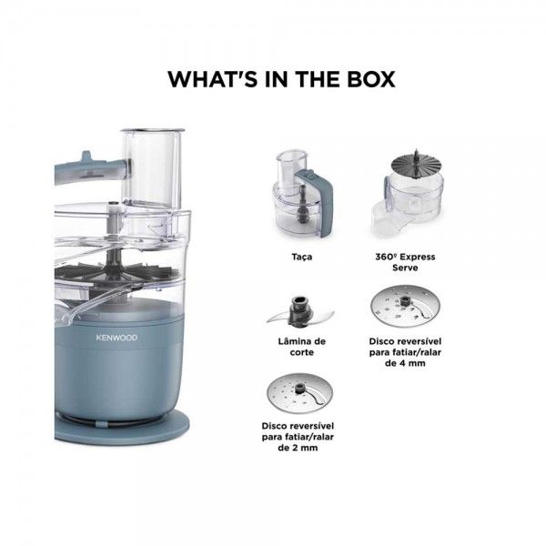 Processador de Alimentos KENWOOD MultiPro Go FDP23.140GY