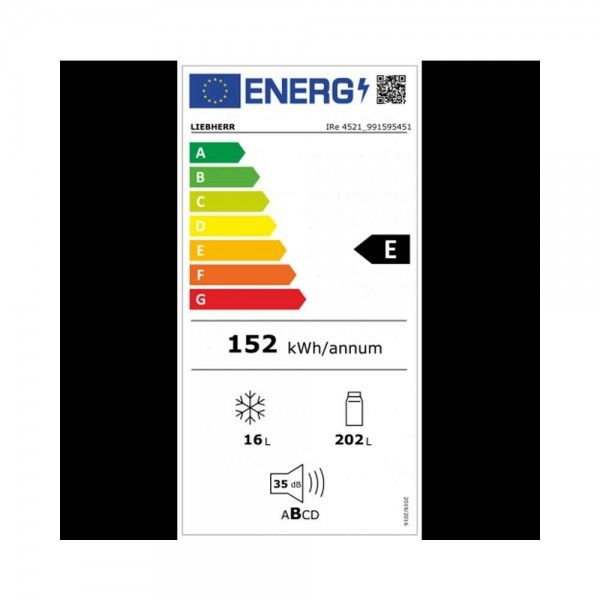 Frigor�fico com Congelador de Encastre LIEBHERR IRe 4521 Plus