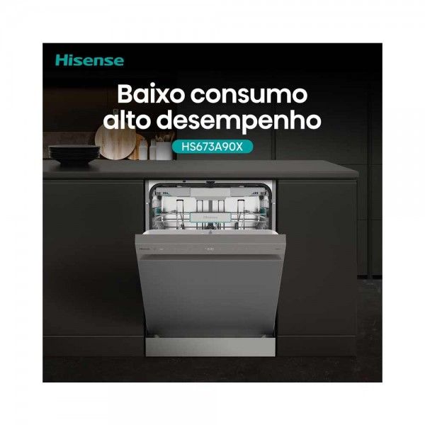 M�quina de Lavar Loi�a HISENSE HS673A90X