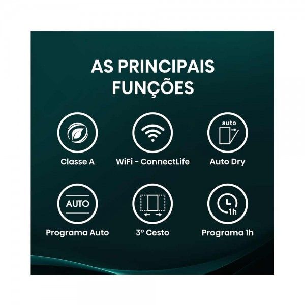 M�quina de Lavar Loi�a HISENSE HS673A90X