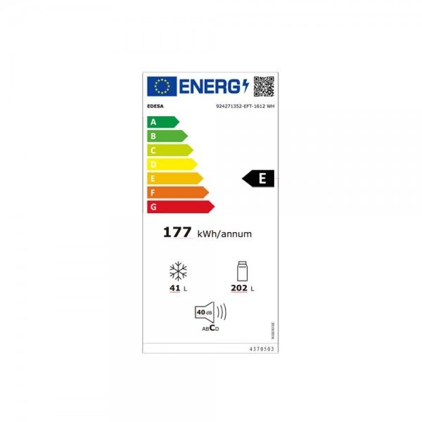 Frigor�fico com Congelador EDESA EFT-1612 WH
