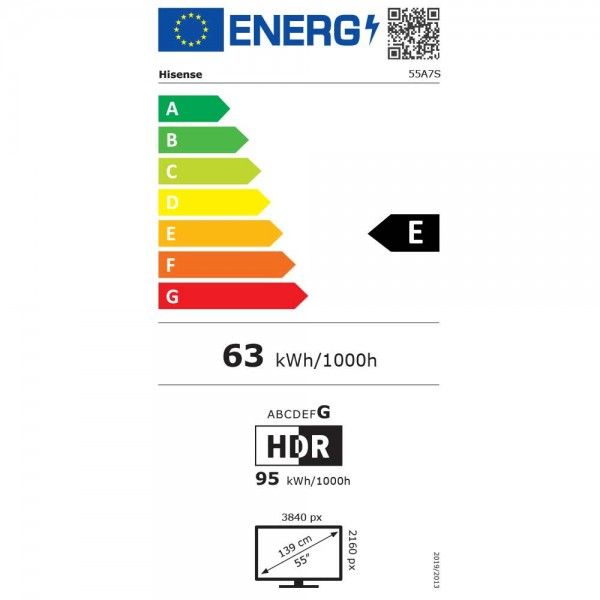 TV HISENSE 55