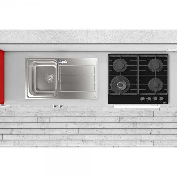 Placa a G�s EDESA EGG-6041 TI TR CI B