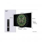 TV TCL 55" 55C6K Pro (QD-Mini LED - 4K Ultra HD - Google TV - 139 cm)