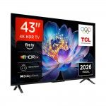TV TCL 43" 43V6D (LED - 4K Ultra HD - Smart Fire TV - 108 cm)