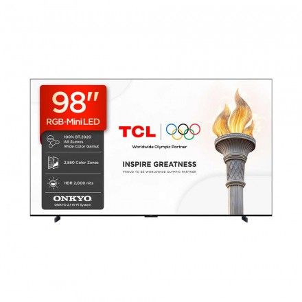 TV TCL 98 98RM7L (RGB-Mini LED - 4K Ultra HD - Google TV - 248 cm)