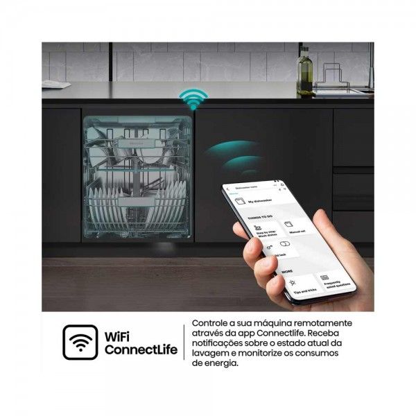 M�quina de Lavar Loi�a de Encastre HISENSE HV673A65