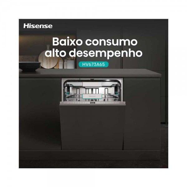 M�quina de Lavar Loi�a de Encastre HISENSE HV673A65