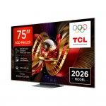 TV TCL 75" 75C8L (SQD-Mini LED - 4K Ultra HD - Google TV - 189 cm)