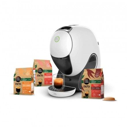 M�quina de Caf� KRUPS Dolce Gusto NEO KP8301P2 + 36 c�psulas de caf� (Branco)