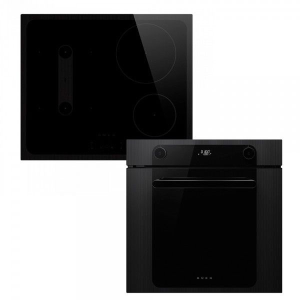 Conjunto SMEG MUSA | Placa Indu��o SI1B22641D + Forno SFP6201TB