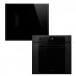 Conjunto SMEG MUSA | Placa Indu��o SI1B22641D + Forno SFP6201TB