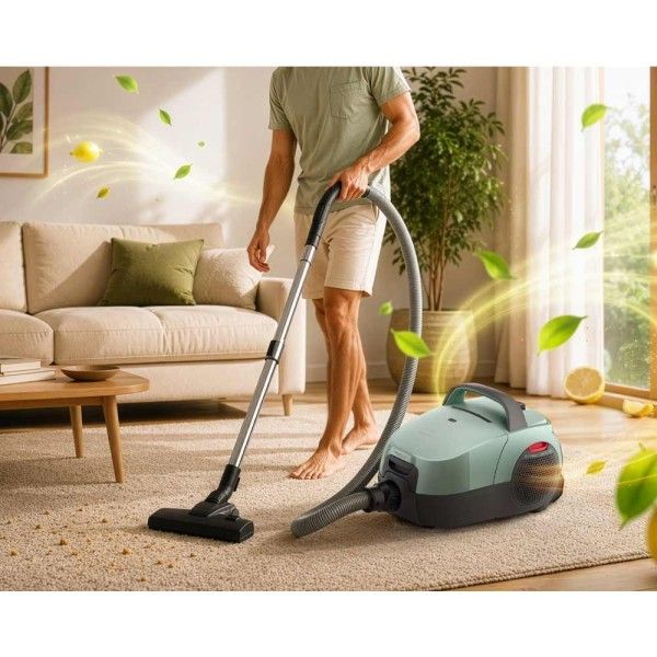 Aspirador com Saco FLAMA Spin&Go 1677FL
