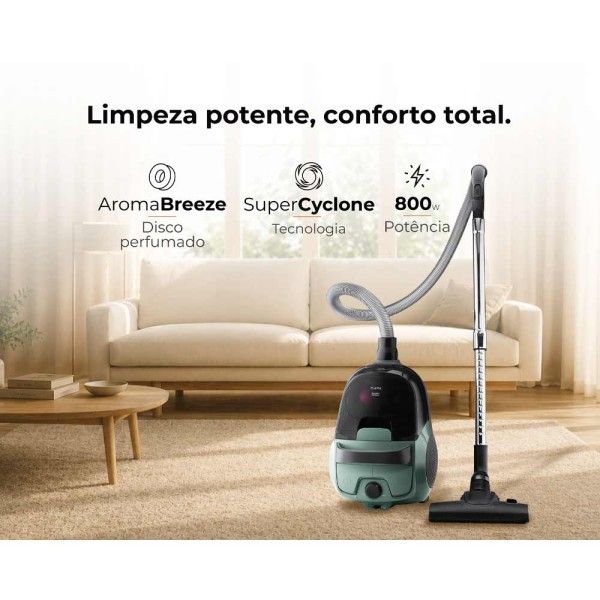 Aspirador sem Saco FLAMA Spin&Go Cyclone 1687FL